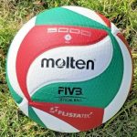 Molten V5M5000 Volleyball -Size 5, Indoor/Outdoor Soft PU Leather volley ball